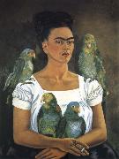 Me and My Parrots Frida Kahlo